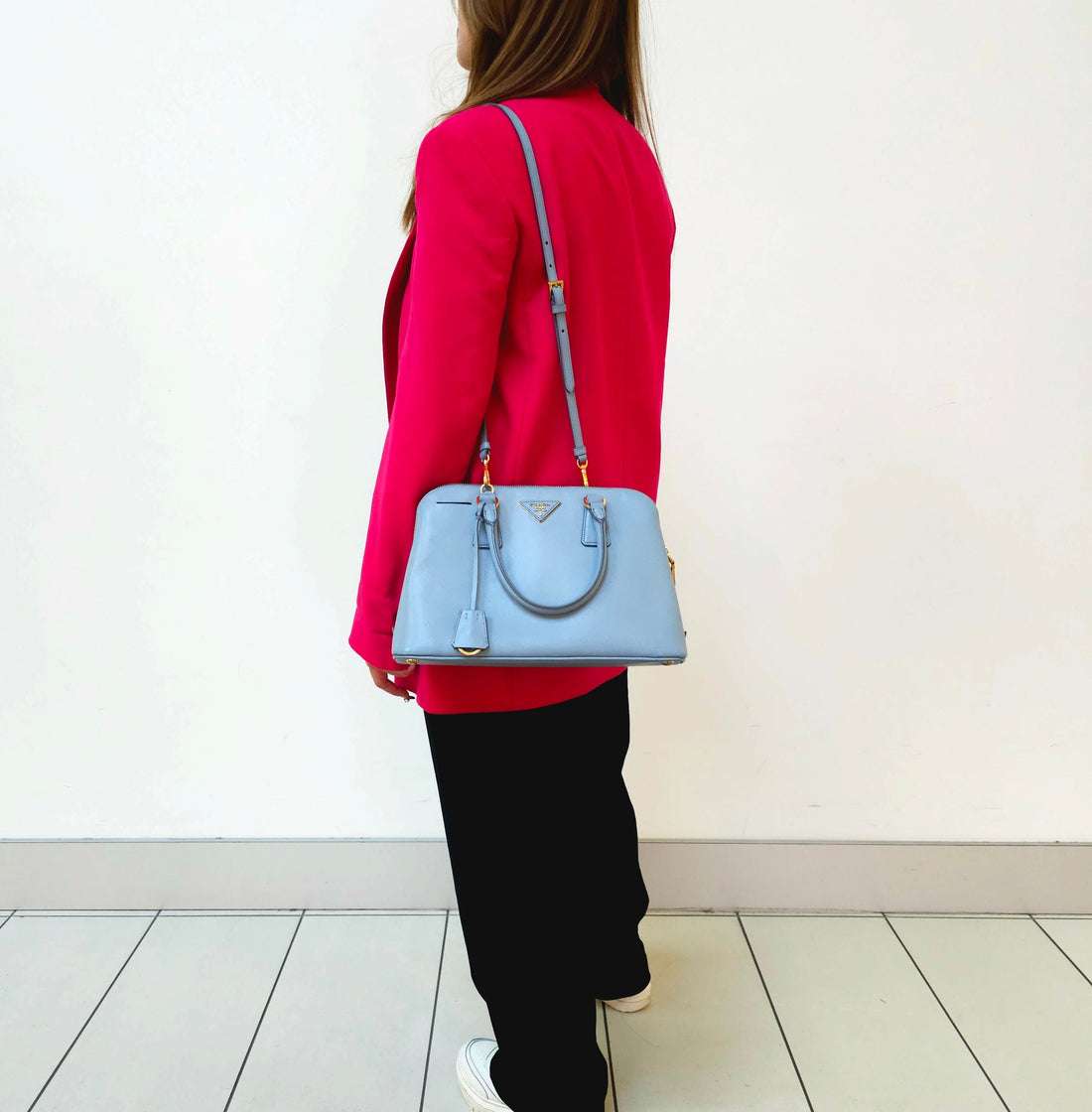 Prada Women's Saffiano Lux Handbag TWS