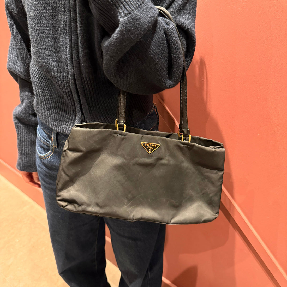 Prada Nylon Tessuto Shoulder Bag