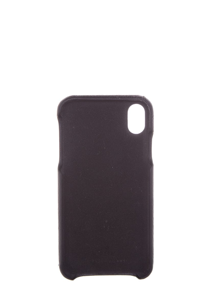 Gucci iPhone 10 Grained Leather Case