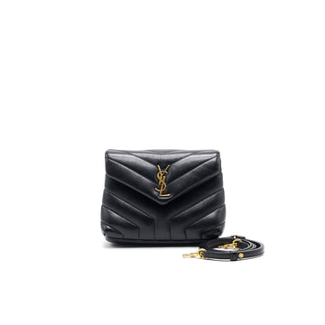 Saint Laurent/ YSL Mini Envelope Bag Black GHE