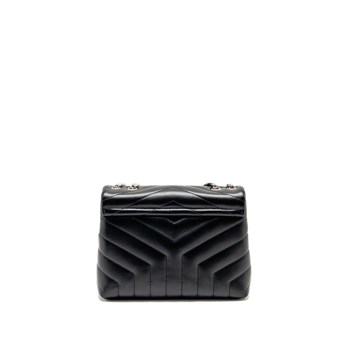 Saint Laurent/YSL Small Loulou Bag CalBNkin Black SHW