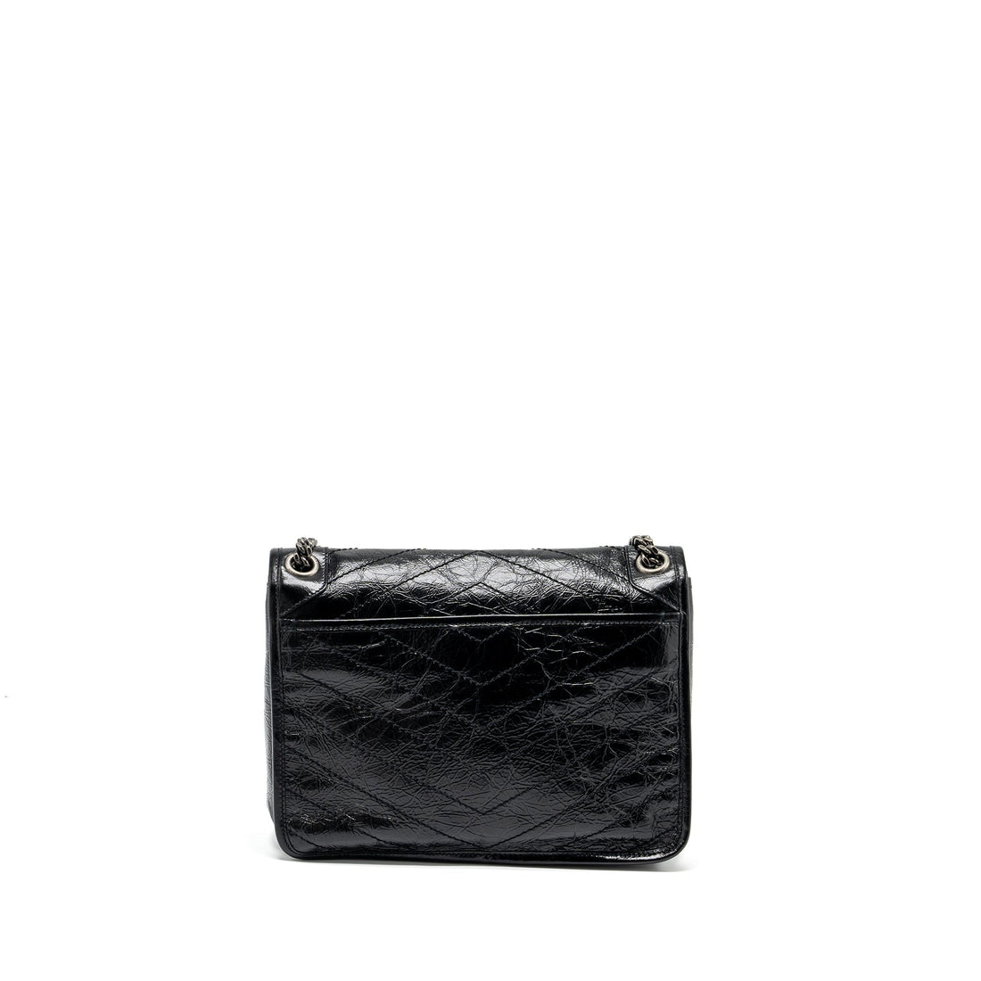Saint Lauren medium niki calBNkin black Ruthenium hardware