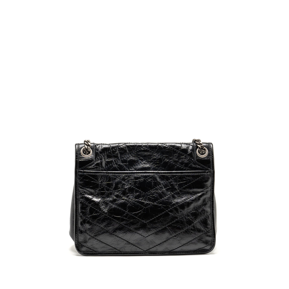 Saint Laurent/YSL Medium Niki Chain Bag  CalBNkin Black SHW