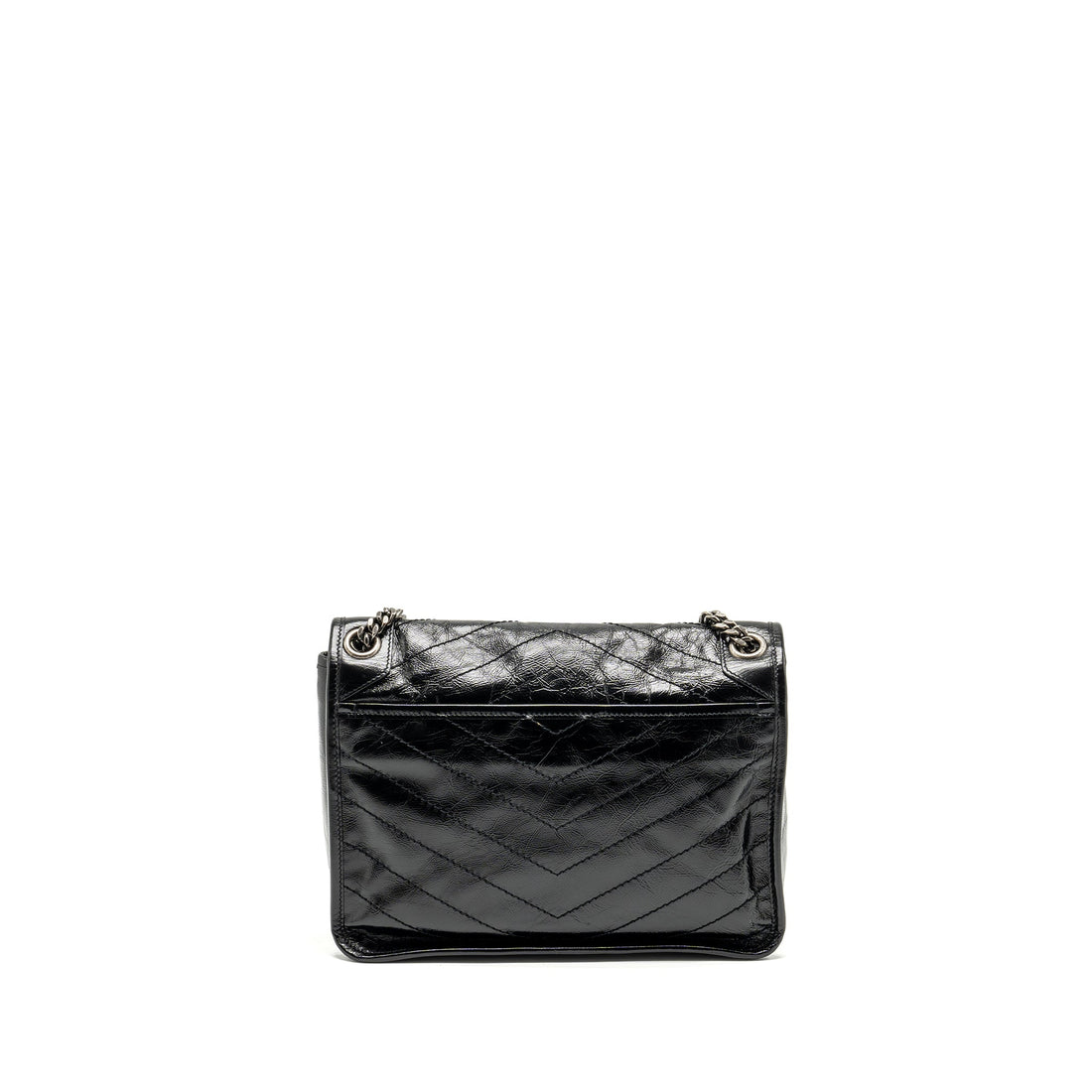 Saint Laurent/ YSL Medium Niki CalBNkin Black SHW