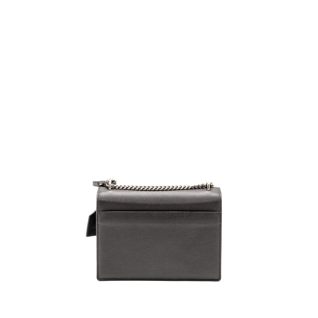 Saint Laurent/YSL Medium Sunset Bag CalBNkin Grey SHW