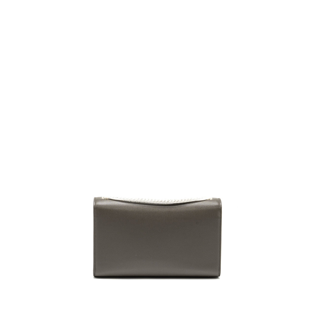 Saint Laurent/YSL Medium Kate Bag Grained CalBNkin Grey SHW