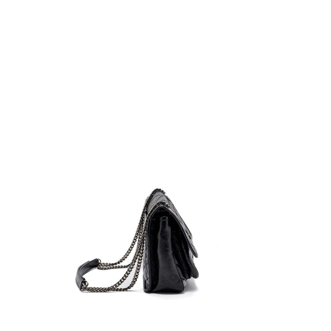 Saint Laurent Niki Baby CalBNkin Black Ruthenium hardware