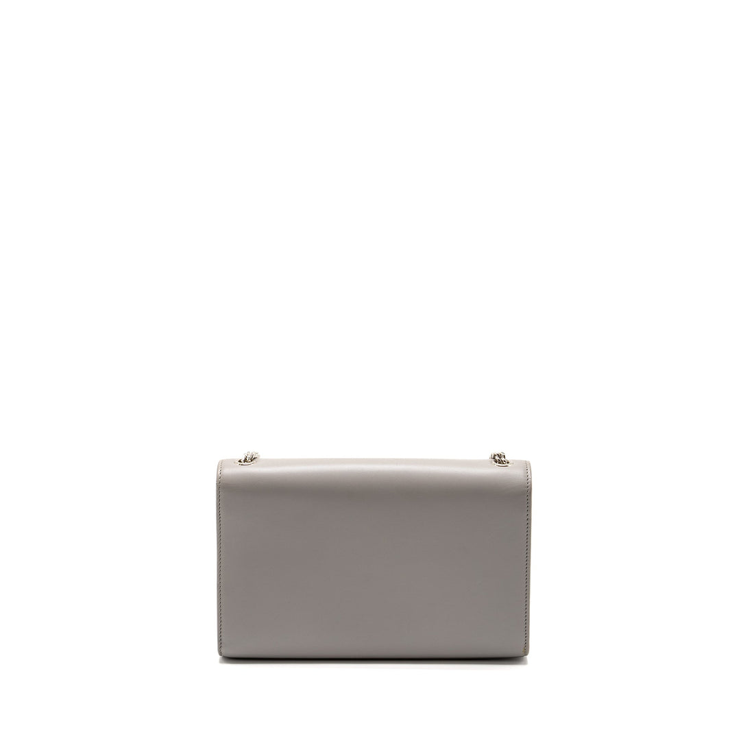 Saint Laurent/YSL Medium Kate Bag CalBNkin Grey SHW
