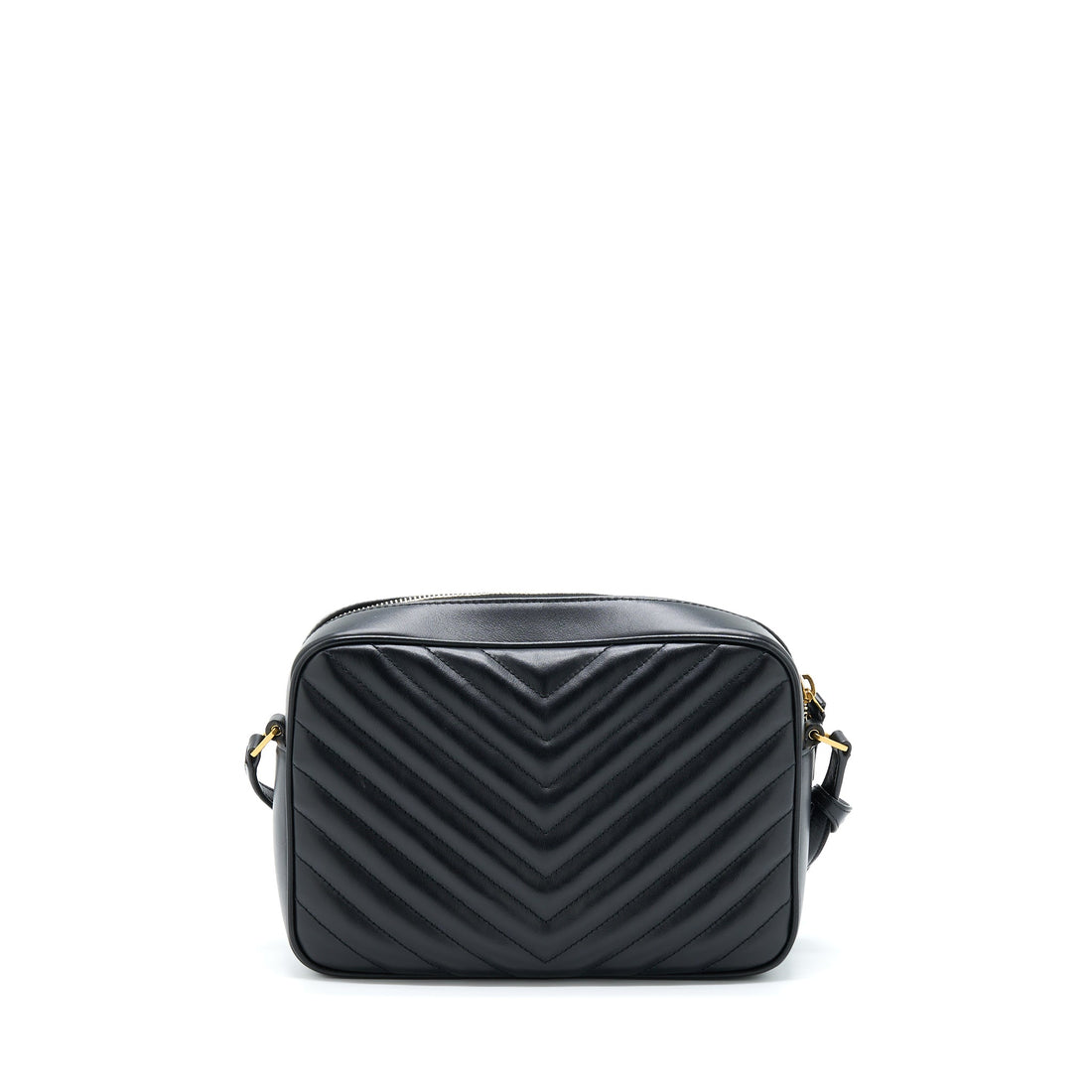 Saint Laurent/ YSL Lou Camera Bag CalBNkin Black GHW