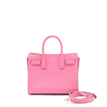 Saint Laurent (YSL) Sac De Jour CalBNkin Pink SHW