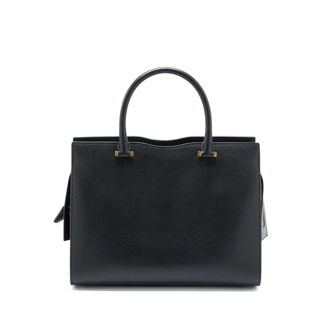 Saint Laurent/YSL Medium Uptown Tote Bag CalBNkin Black GHW