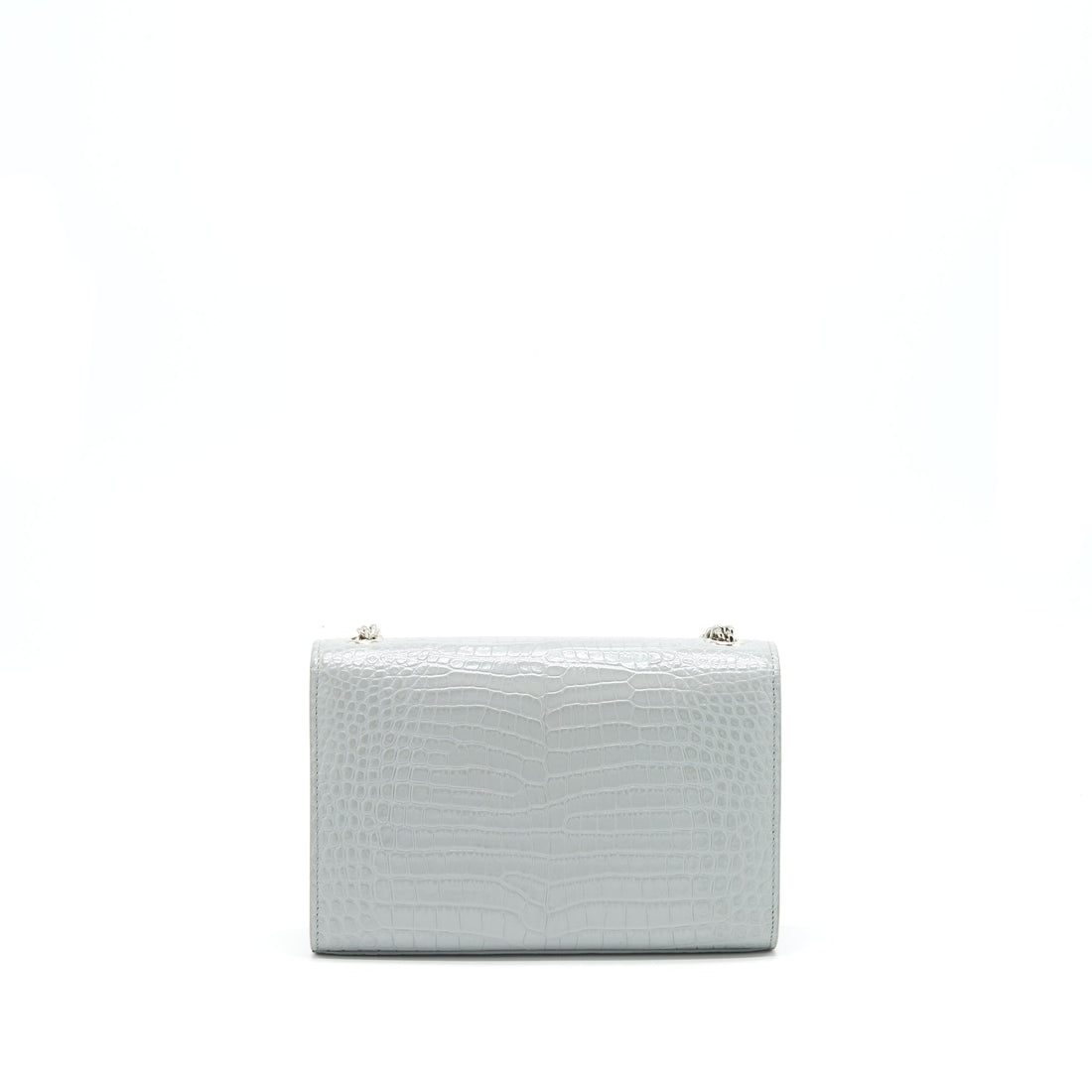 Saint Laurent/YSL Small Kate Bag Croc-Embossed with Tassel