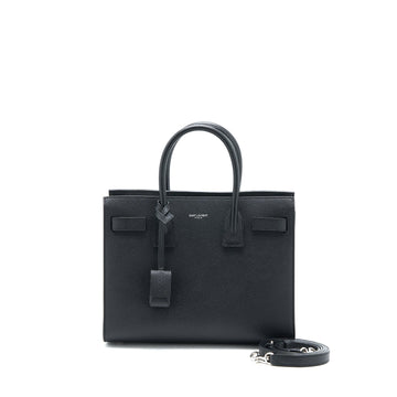 Saint Laurent Sac De Jour babe Grained CalBNkin Black SHW