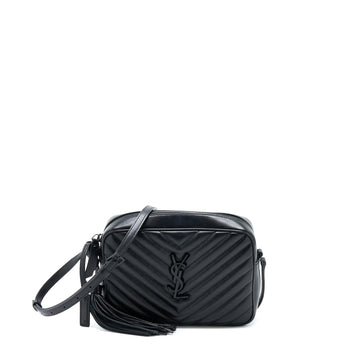 Saint Laurent/YSL Lou Camera Bag CalBNkin So Black