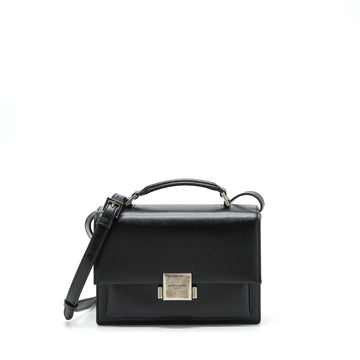 Saint Laurent/YSL Bellachasse CalBNkin Black Ruthenium Sliver Hardware