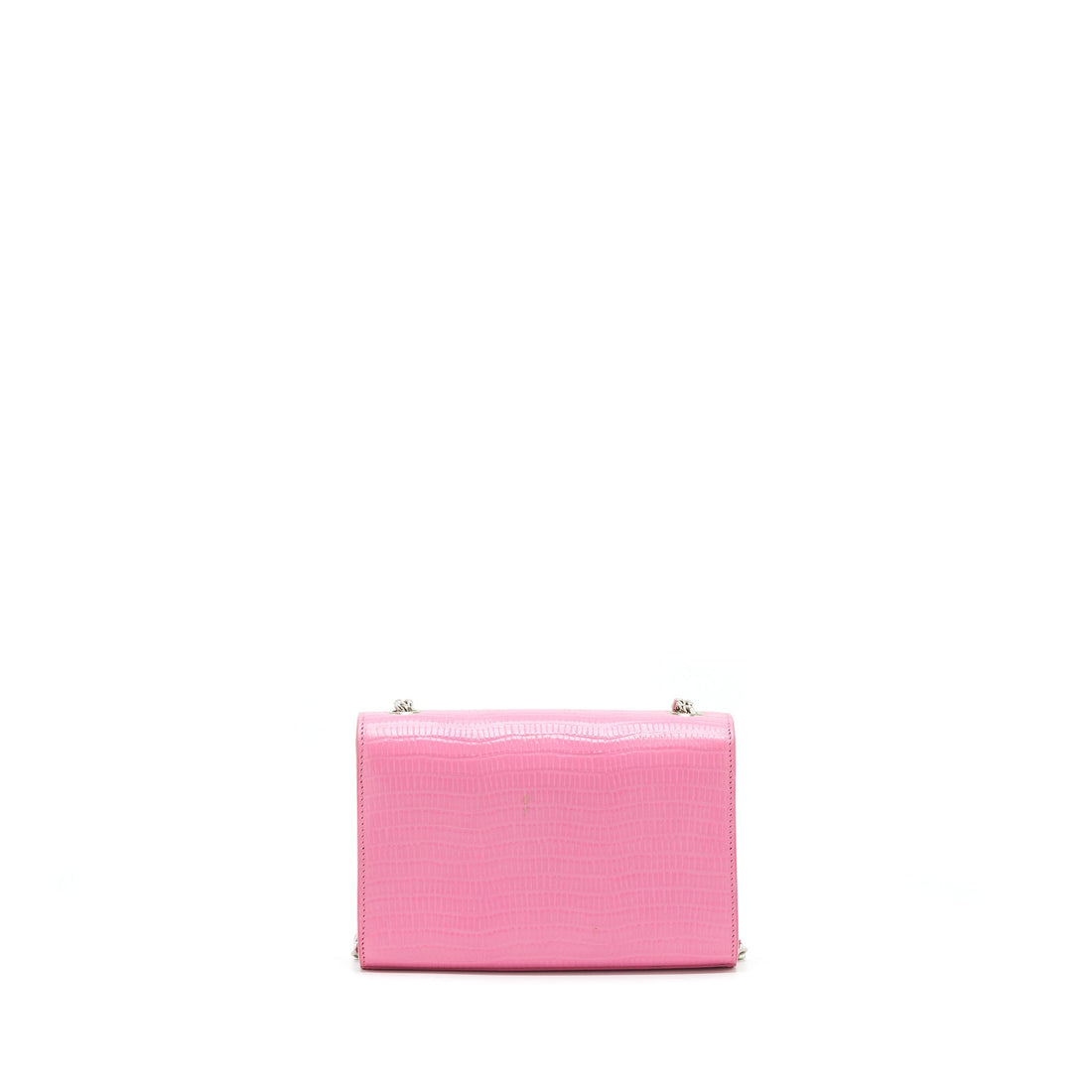Saint Laurent / YSL Mini Kate Tassel Embossed CalBNkin Pink SHW