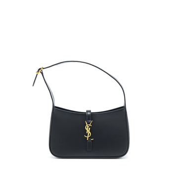 Saint Laurent Le 5 A 7 Smooth CalBNkin Black Brushed GHW