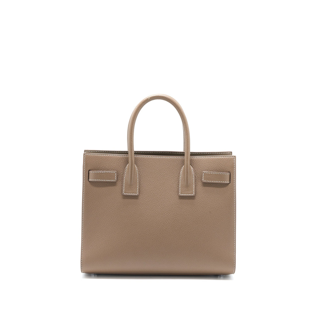 Saint Laurent Sac De Jour CalBNkin Taupe SHW