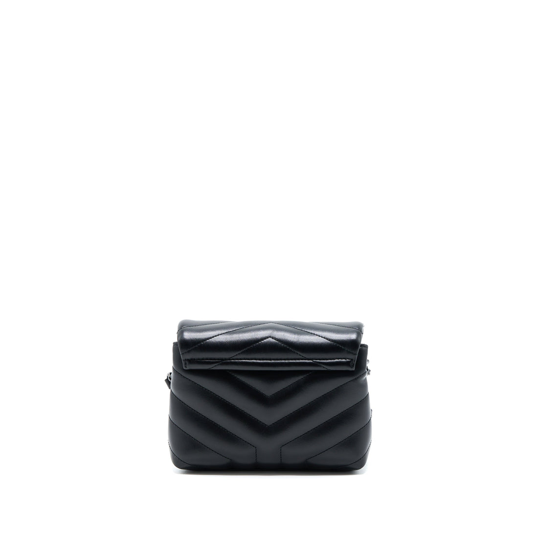 Saint Laurent Loulou Toy Strap Bag CalBNkin Black With Black Hardware