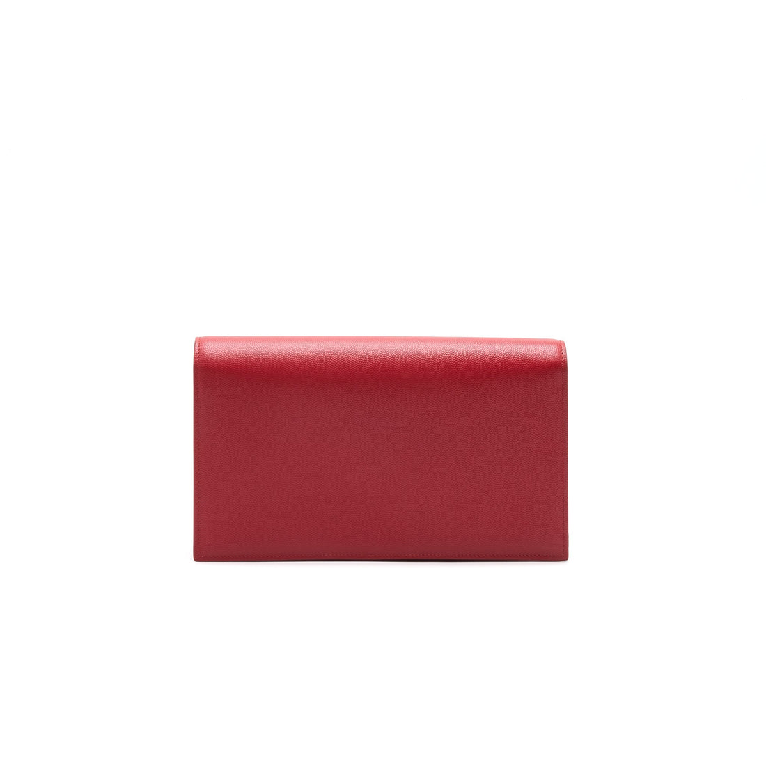 YSL Grained CalBNkin Clutch