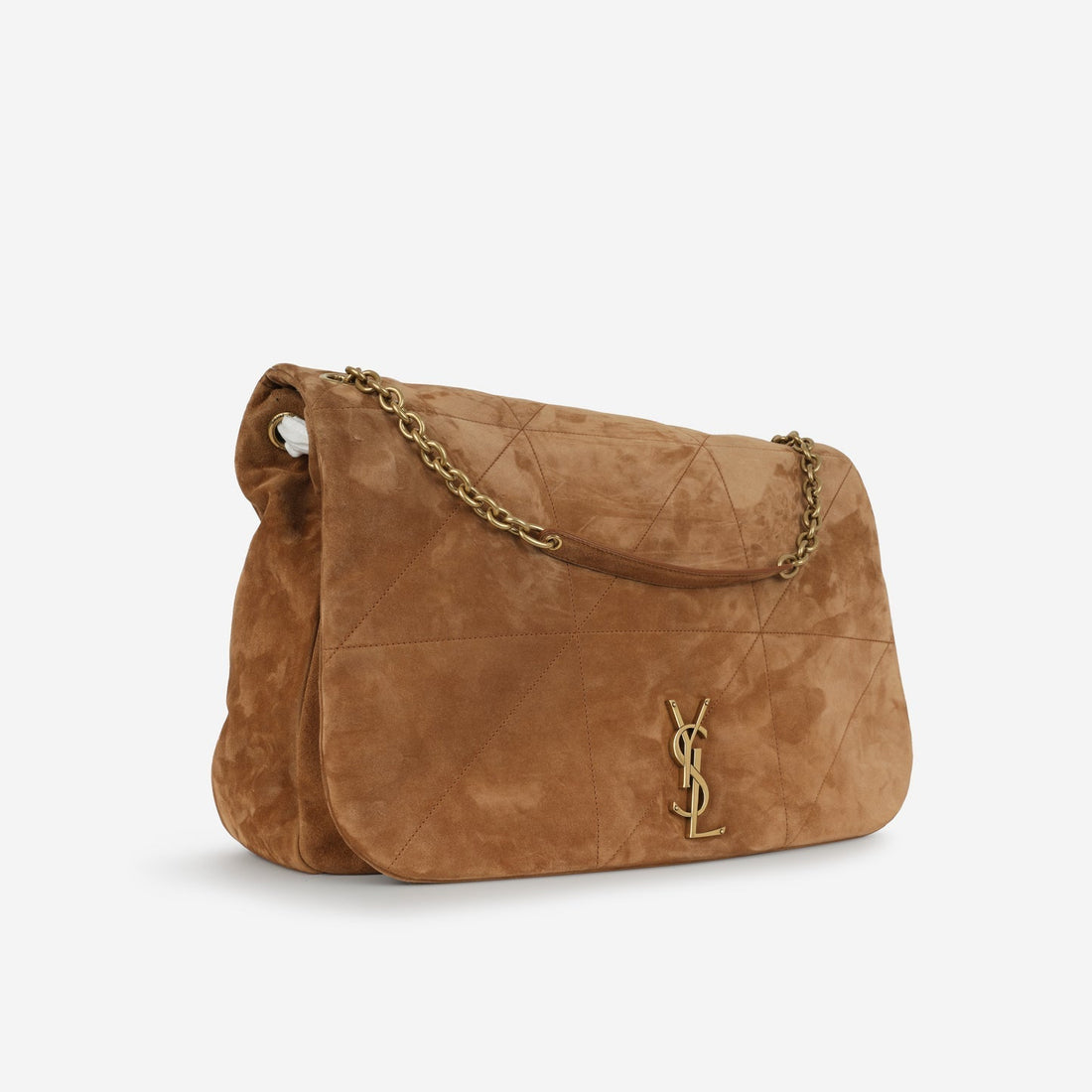 Saint Laurent Saint Laurent - Large Jamie 4.3 - Brown Suede GHW - Un