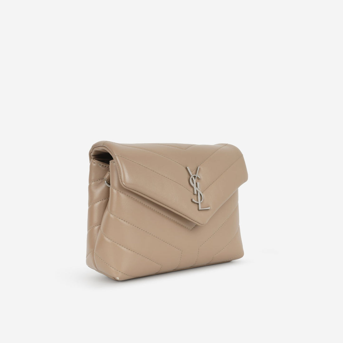 Saint Laurent Saint Laurent - Lou Toy Bag - Beige Calfskin GHW -