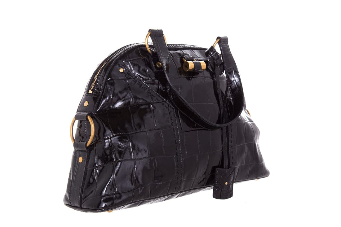YSL  Black patent Handbag