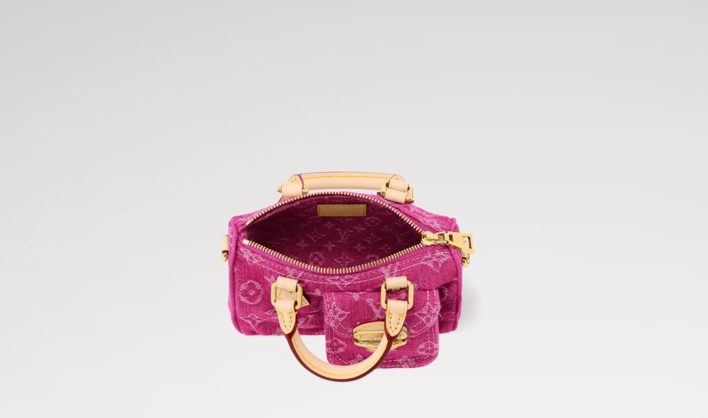Louis Vuitton Pink Nano Speedy